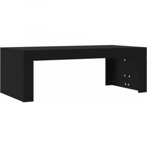 VidaXL Table Basse Noir 102x50x36 Cm Bois D'ingénierie