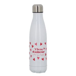 Gourde isotherme Saint Valentin 50 cl