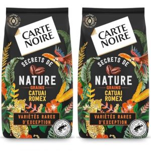 Carte Noire Café Grain Secrets de Nature - Catuai Romex - Certifié Rainforest Alliance - Paquet de 2 kg