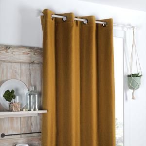 Rideau obscurcissant (140 x 180 cm) Copenhague Jaune moutarde