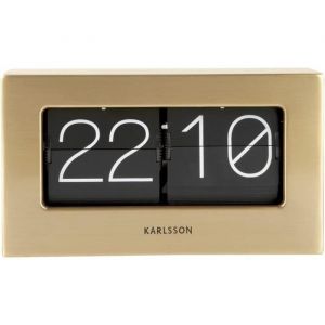 Present time Horloge de table Boxed Flip