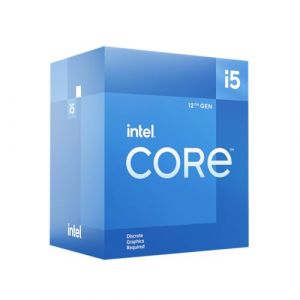 Intel Core i5-12400F, processeur pour PC de bureau 18 Mo de cache, jusqu'&agrave; 4,40 GHz
