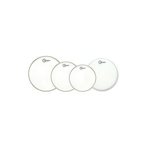 Aquarian RSP2C Pack de Peaux 10" + 12" + 16" Transparent