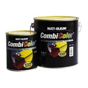 Image de Rust-oleum Peinture antirouille - métal brillant - 2,5 l - gris clair 7035 - Combicolor