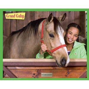 Image de Grand galop Puzzle Carole et Starlight 100 pièces