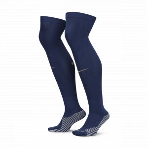 Nike Chaussettes de foot montantes Dri-FIT FC Barcelona Strike Domicile/Extérieur - Bleu - Taille 38-42 - Unisex