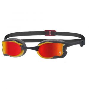 Zoggs Raptor HCB Goggles Mirror, noir Lunettes de natation