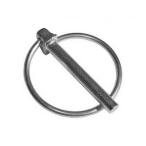 Diamwood Goupille Clips D. 4,5 mm Zingu&eacute;e blanc - Boite de 100 pcs - CLI4502B