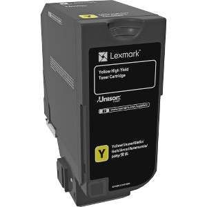 Lexmark à rendement élevé - jaune - originale - cartouche de toner - LCCP