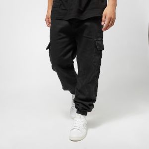 Urban classics Knitted Cargo, taille 34, homme, noir