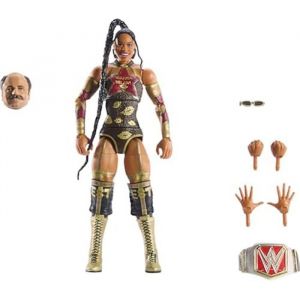 Mattel Figurine daction - Bianca Belair - WWE Elite Collection - Accessoires inclus - 6 ans et plus