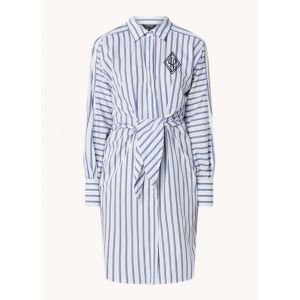 Image de Ralph Lauren Robechemisier côtelé de Bleu - Taille 36