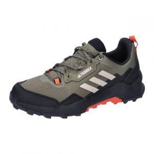 Adidas Homme Terrex AX4 Hiking Shoes Chaussures de randonnée, Olive strata/Wonder Beige/Core Black, 40 2/3 EU