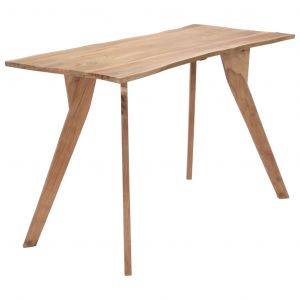 VidaXL Table de salle &agrave; manger 120x58x76 cm Bois d'acacia solide