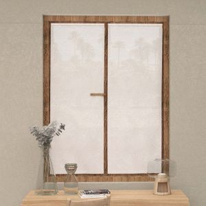 Soleil d'Ocre Paire de Brise bise 60x160 cm Celia Blanc
