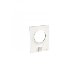 Image de Schneider Electric Pratic Plaque Blanc Avec Crochet Multi-usage - Odace Styl