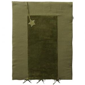 BB & Co Housse de matelas à langer 60x80cm fougère