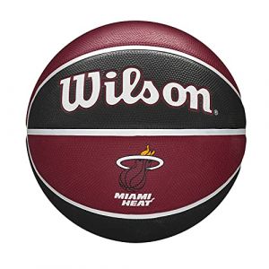 Wilson Ballon Basketball Nba Team Tribute Heat One Size Multicolour