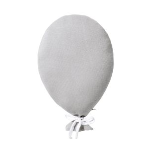 Nordic Coast Company Coussin décoratif montgolfière gris - Taille 40x27 cm