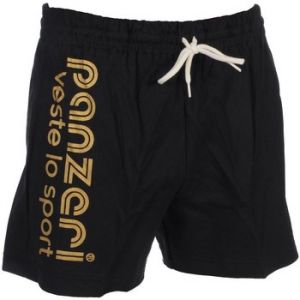 Panzeri Short Uni a nr/or jersey short - Couleur EU S,EU M,EU XL,EU XS - Taille Noir