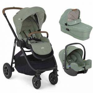 Joie Poussette trio Versatrax + Siège-auto I-Snug 2 + Nacelle Ramble XL - Laurel