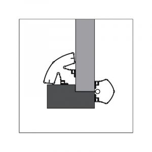 Anti-pince-doigts euro-pare-doigts plus euro-pare-doigts plus noir 50-90 - 250 cm 1 pi&egrave;ce(s) - france calfeutrage