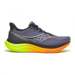 Saucony Triumph 23 Chaussure De Running Sans Stabilisateurs Hommes - Gris, Multicouleur, Pointure 44