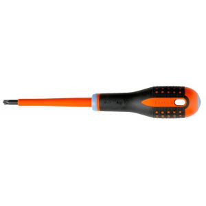 Bahco BE-8720S - Tournevis ergo isole fente 6mm PZ 2 222mm