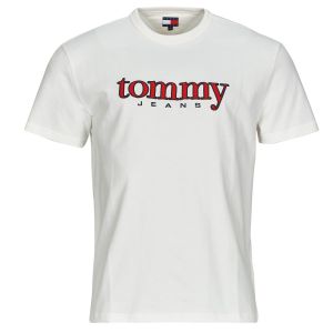 Tommy Jeans T-shirt TJM REG APPLIQ GRAPHIC SS T EXT Blanc - Taille EU S,EU M,EU L,EU XL