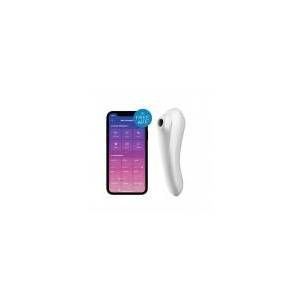 Image de Satisfyer Stimulateur Connect&eacute; Dual Pleasure Blanc