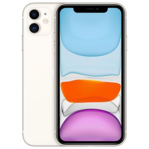 Apple Smartphone iPhone 11 64GB Blanc Reconditionn&eacute;