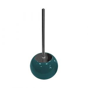 Brosse WC Design "Bullea" 37cm Bleu Émeraude Prix