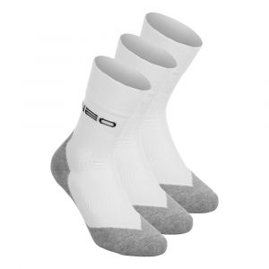 Neo Clima Chaussettes de running Pack de 3 Unisex-blanc, Taille 44-47