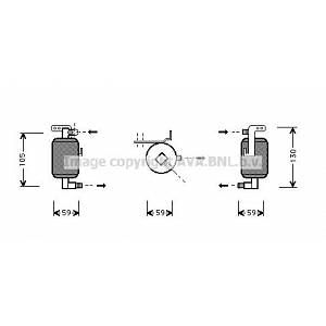 Ava Quality Cooling Bouteille déshydratante (247PED195)