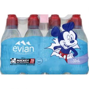 Evian Eau minérale naturelle - bouchon sport