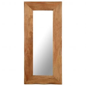 Image de VidaXL Miroir cosmétique 50x110 cm Bois solide d'acacia