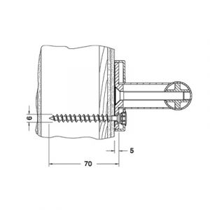 Keuco Kit de fixation n&deg; 4, 34990000200,