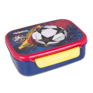 Colorino Z05652, Boîte à déjeuner FOODY FOOTBALL, Multicolor