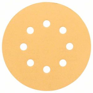 Image de Bosch Lot de 5 Disques abrasifs Best for Wood Ø125 8 Trous Gr 60 2608605068