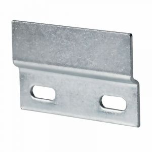 Hettich Lot de 2 profils pour suspension de meubles hauts acier zingué, l.45 mm