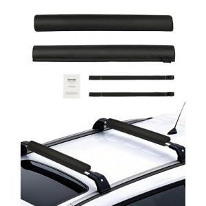Coussinets de Toit Universels-VEVOR-71 cm-Coussinets pour Barres Transversales et Porte-kayak-Charge 40 kg