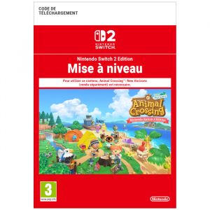 Nintendo DLC Mise &agrave; niveau Switch 2 Edition pour Animal Crossing: New Horizons &bull; Code de t&eacute;l&eacute;chargement pour Switch 2