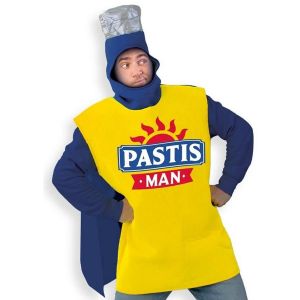 Ruedelafete Déguisement Pastis Man adulte