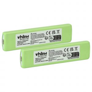 Vhbw 2x Batterie Remplacement Pour Sharp Ad-N55bt Pour Casque Audio, &Eacute;couteurs Sans Fil (1200mah, 1,2v, Nimh)