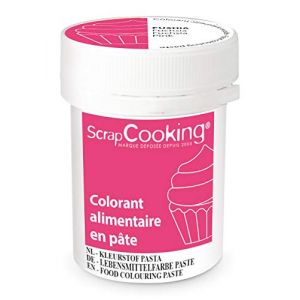 Scrapcooking Colorant alimentaire en p&acirc;te color&eacute;e 20g - Couleur - Fushia