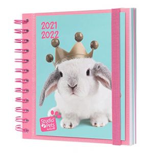 Image de Agenda Scolaire 2021/2022 Quotidien M Studio Pets Rabbits