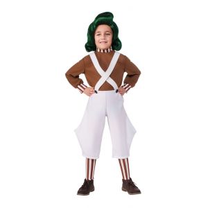 D&eacute;guisement Oompa Loompa Charlie et la Chocolaterie enfant Taille: 3 &agrave; 4 ans (104 cm)