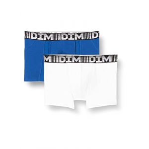 Image de DIM Air Coton 3D Flex respirabilité Boxer, AA2_BL ACIE, XL (Lot de 2) Homme