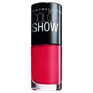 Maybelline Gemey Color Show Nailpolish - 349 Power Red (7 ml)