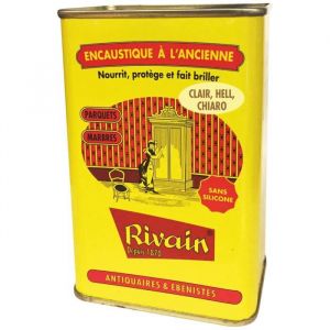 Encaustique à l'ancienne liquide bois clair 500ml Rivain